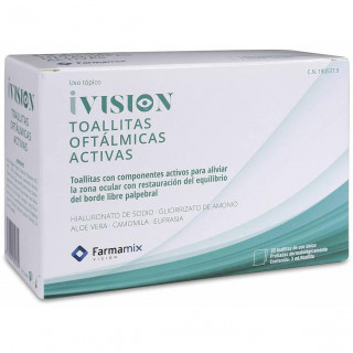 Ivision 20 Toallitas Activas Farmamix