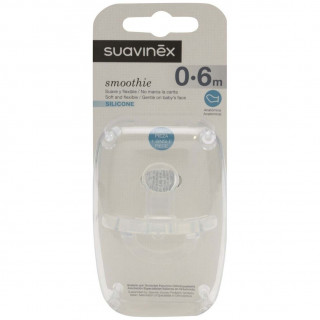 Suavinex® Chupete Anatómico Tetina Silicona 0-6 Meses 1Ud