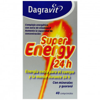 Dagravit Super Energy 24H, 40 Comprimidos
