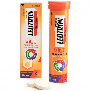 Leotron Vitamina C 18 Comp Efervescentes