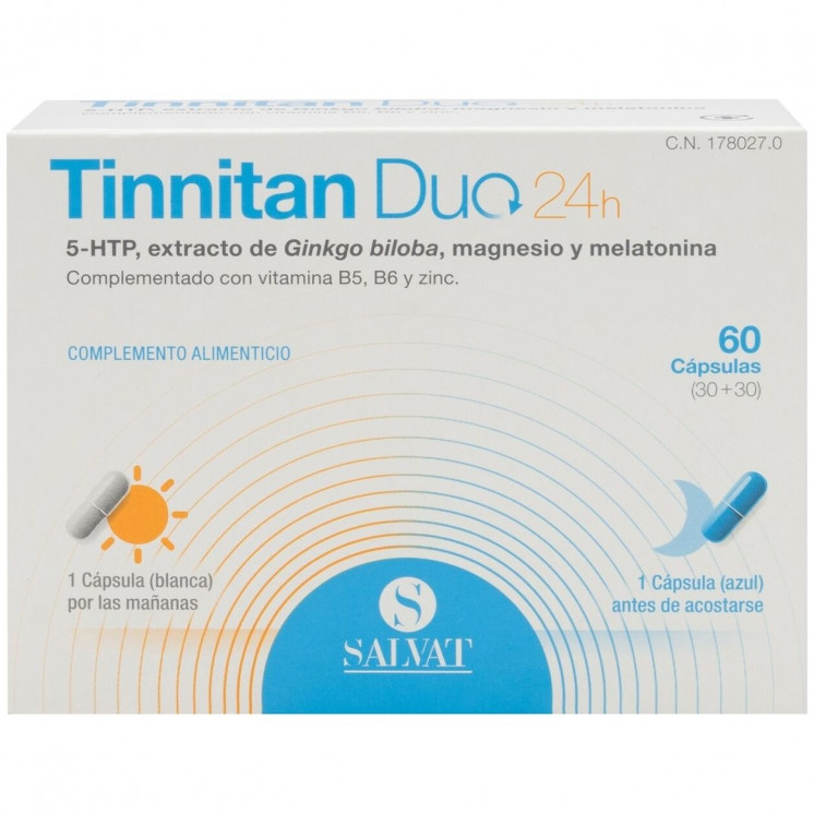 Tinitan Duo 24 Horas 60 Capsulas