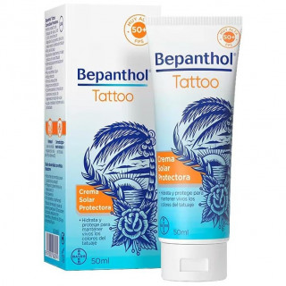 Bepantholtattoo Spf 50+ Crema Solar Protectora 50Ml