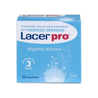 Lacer Protabs Tabletas Limpiadoras De Prótesis Dentales 32Uds