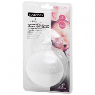 Suavinex Pezonera Silicona Talla S 2 Unidades