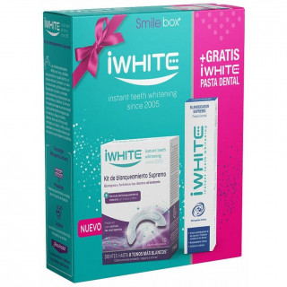 Iwhite Kit Blanqueamiento Supremo 10 Moldes + Dentífrico 75Ml