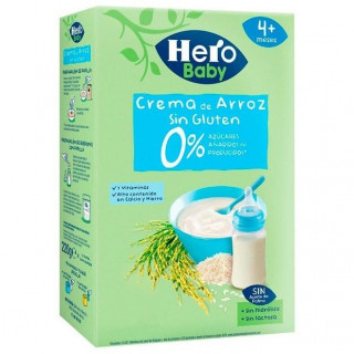 Hero Crema De Arroz Sin Gluten Bio 220G