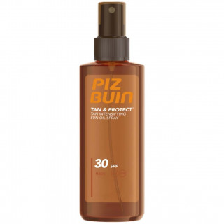 Piz Buin Tan %26 Protect Aceite En Spray Acelerador Del Bronceado Spf30 150Ml