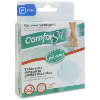 Comforsil Taloneras De Silicona Para Descanso Talla L, 1 Par