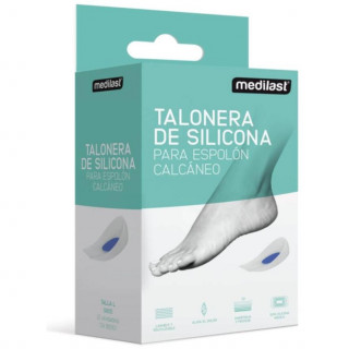 Medilast Talonera De Silicona Para Espolón Calcáneo Talla S, 2 Uds