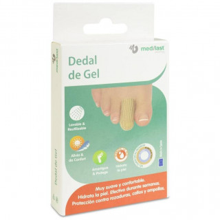 Medilast Dedal De Gel Malla Protección Pies Talla Grande 2U