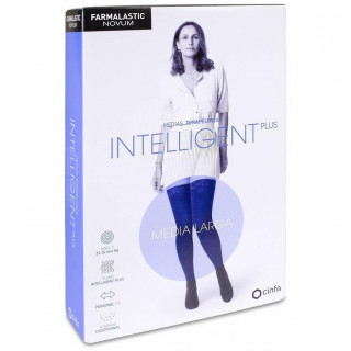 Farmalastic Novum Intelligent Plus Media Larga Compresión Normal Color Marino T-3 1Ud