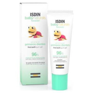 Isdin Baby Naturals Gel Gingival Primeros Dientes, 1 Ud