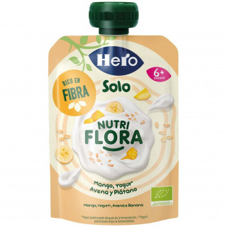 Hero Baby Solo Bolsita Sabor Mango, Plátano Y Yogur, 100 G