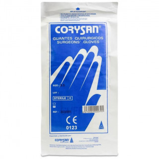 Corysan Guantes De Látex Estériles Con Polvo Talla 8.5, 2 Uds