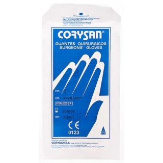 Corysan Guantes Quirúrgicos Esterilizados Talla 8, 2 Uds