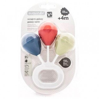 Suavinex Sonajero Galaxy 3 Bolas +4M 1Ud