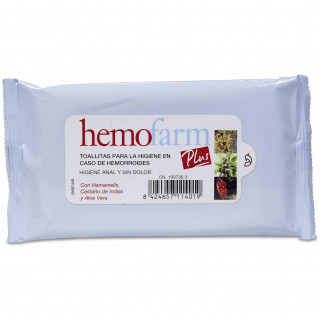 Hemofarm Plus Toallitas 20 Uds.