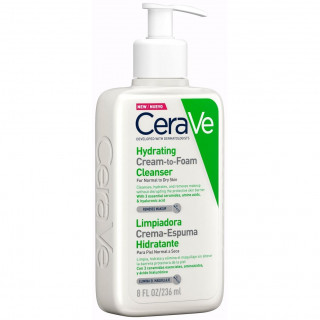 Cerave Crema-Espuma Limpiadora Hidratante, 236 Ml