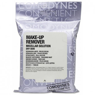 Comodynes Make-Up Remover Solución Micelar Pieles Secas 20 Toallitas