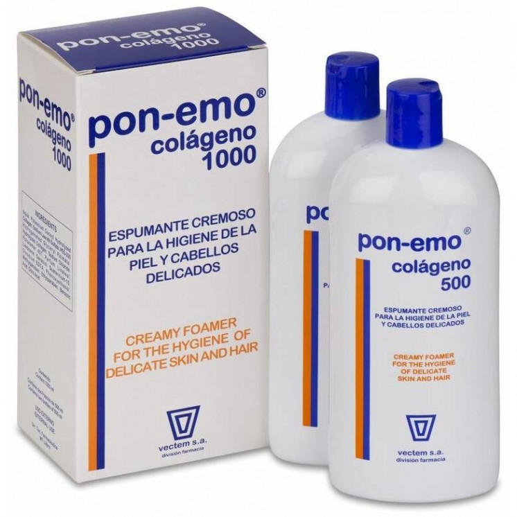 Pon-Emo Colageno Gel/Champú 2X500Ml