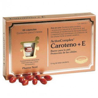 Active Complex Caroteno+E 60 Capsulas