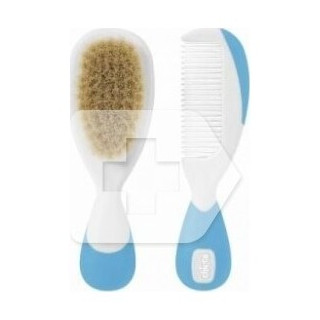 Chicco® Cepillo Azul 1Ud + Peine Azul 1Ud