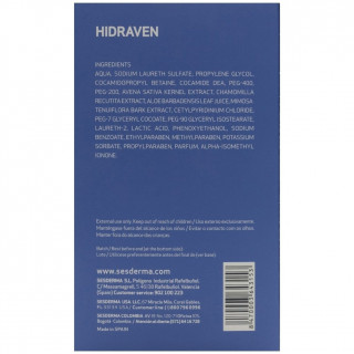 Sesderma Hidraven Crema Espumosa Sin Jabón, 300 Ml