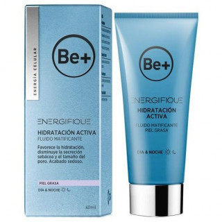 Be+ Energifique Hidratacion Activa Fluido Matificante Piel Grasa 50 Ml