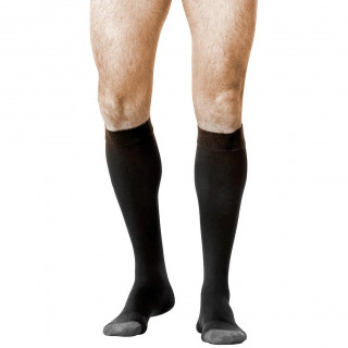 Farmalastic Calcetin Ejecutivo Compresion Ligera Hombre Negro L 1 Par