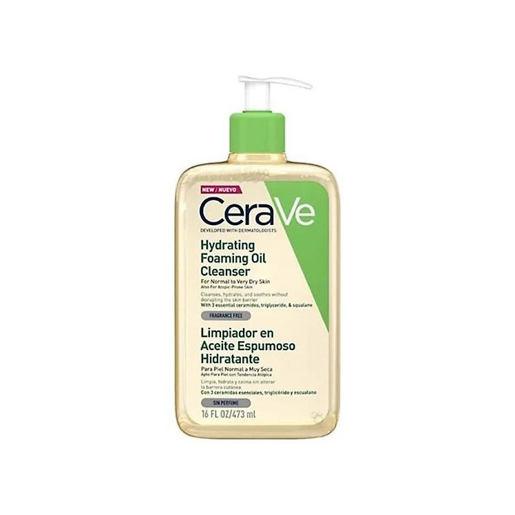 Cerave Huile Moussant Lavante Corps 473Ml