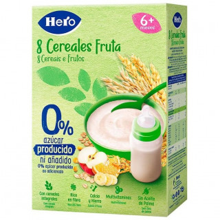 Hero Baby Papilla 8 Cereales Con Fruta 340G