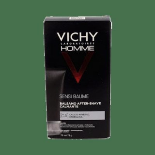 Vichy Homme Sensi Baume Bálsamo Calmante After-Shave, 75 Ml