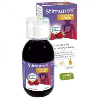 Santé Verte Stimunex Defensas Junior Para El Sistema Inmunológico De Los Niños 150Ml