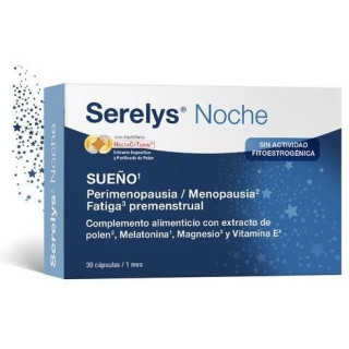 Serelys Noche Complemento Para Regular El Sueño 30 Cápsulas