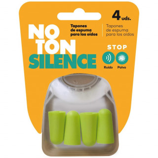 Noton Silence Tapones De Espuma Para Oídos, 4 Uds
