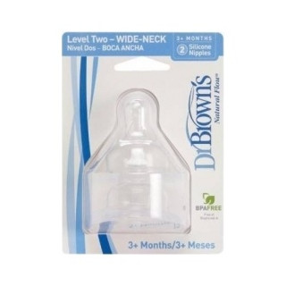 Dr. Brown'S Natural Flow® Nivel 2 2Uds