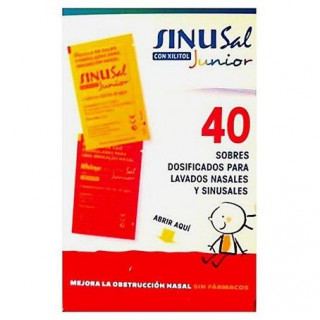 Rhinodouche Sal Junior Saquetas Para Lavagens Nasais 40X2_5G