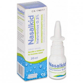 Nasalkid Spray Nasal Con Ácido Hialurónico 0,2%, 20 Ml