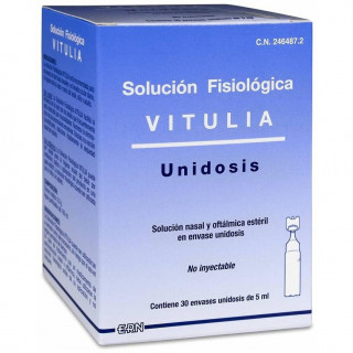 Vitulia Solución Fisiológica, 30 Uds X 5 Ml