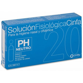 Cinfa Solución Fisiológica, 20 Monodosis