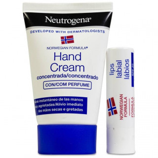 Pack Neutrogena Crema Manos + Stick Labial, 50 Ml + 15 Ml