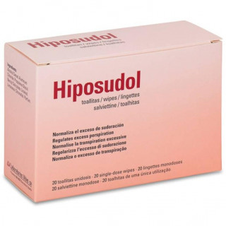 Hiposudol 20 Sobres Con Toallitas