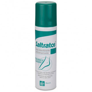 Saltratos Spray Desodorante Antitranspirante Pies Y Calzado, 150 Ml