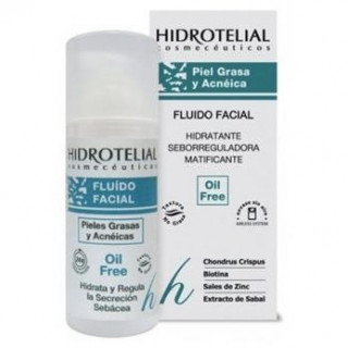 Hidrotelial Fluido Facial Pieles Grasas Oil Free 50Ml