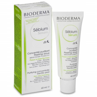 Bioderma Sébium Serum Concentrado Queratolítico Piel Grasa, 40 Ml