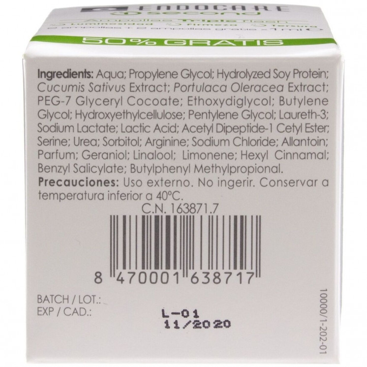 Endocare 1 Second Triple Efecto Flash 4 Ampollas X 1Ml