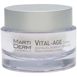 Martiderm Vital-Age Crema Para Pieles Normales Y Mixtas, 50 Ml