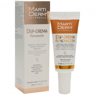 Martiderm Pigment Zero Dsp-Crema Renovación Despigmentante, 40 Ml