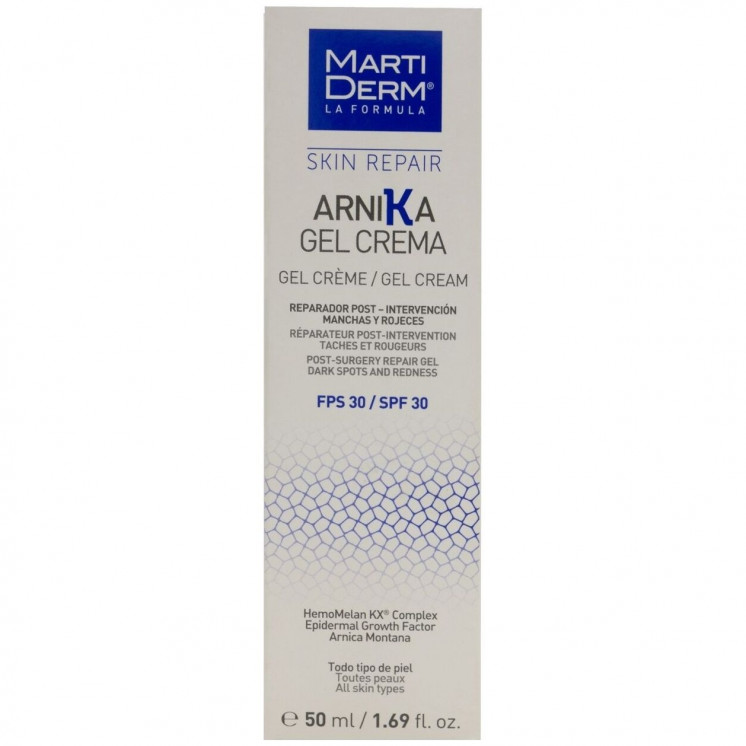 Martiderm Skin Repair Arnika Gel Crema Fps30 50 Ml