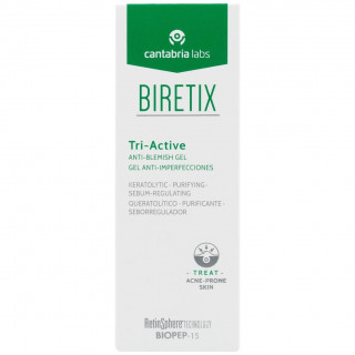 Biretix Tri-Active Gel Anti-Imperfecciones, 50 Ml